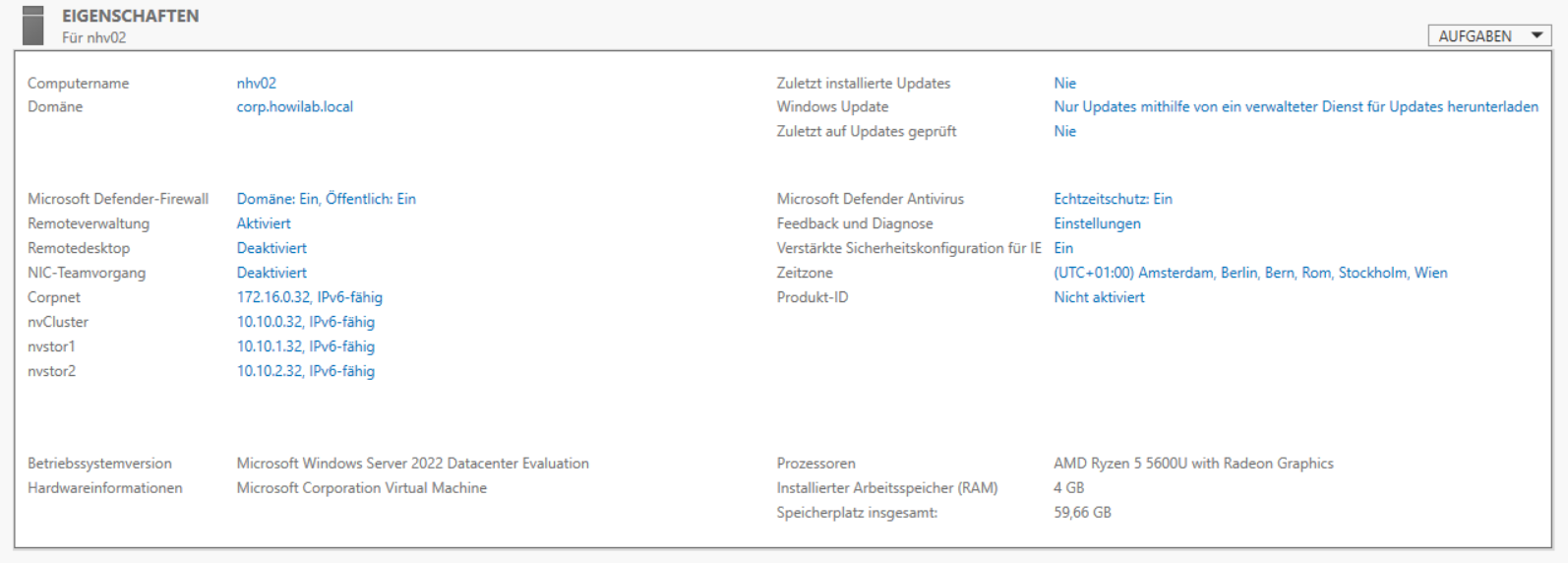 Servermanger der NHV02